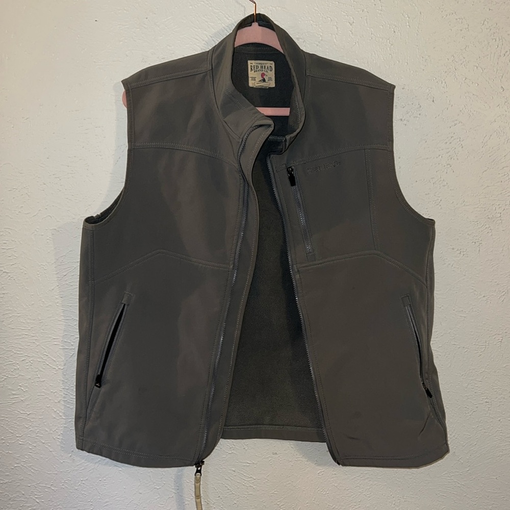 Men’s Soft Shell Vest w/ Fleece Lining